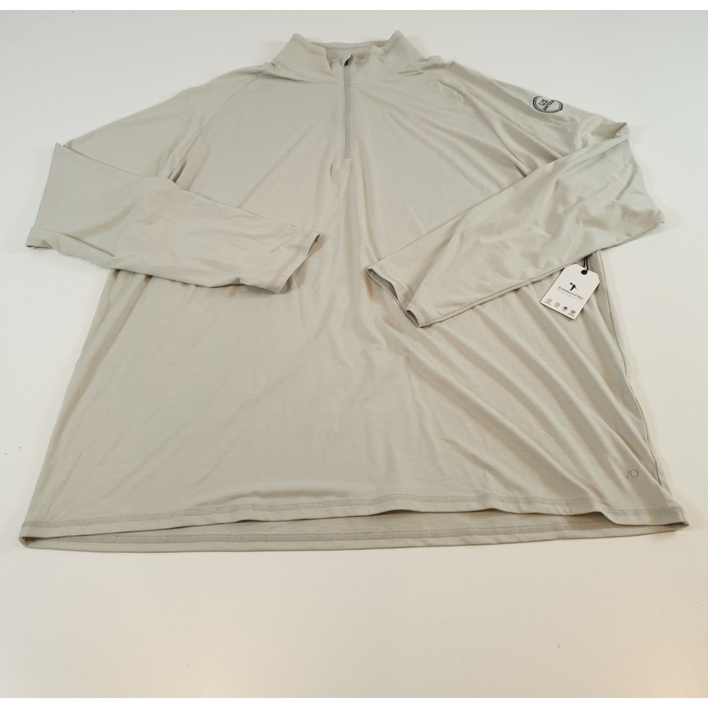 AndersonOrd Aegon Pullover Shirt Mens 2XL Dove Heather US Am Tour Athleisure New